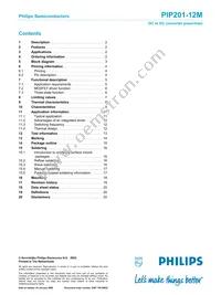 PIP201-12M-3 Datasheet Page 20