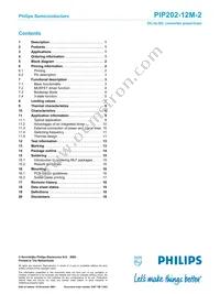 PIP202-12M-2 Datasheet Page 20