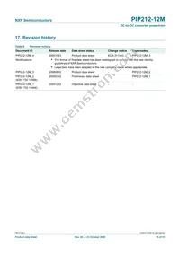 PIP212-12M Datasheet Page 19