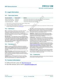 PIP212-12M Datasheet Page 20