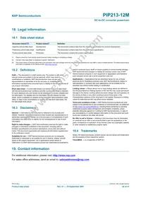 PIP213-12M Datasheet Page 20