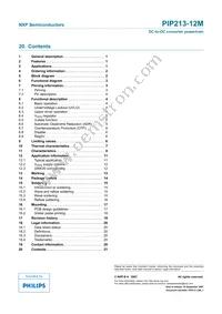 PIP213-12M Datasheet Page 21