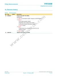 PIP250M Datasheet Page 17