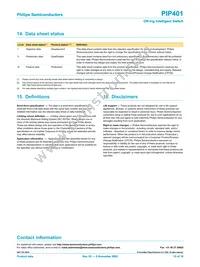 PIP401 Datasheet Page 15