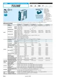 PJA600F-5-W Datasheet Page 2