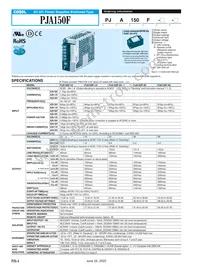 PJA600F-5-W Datasheet Page 4