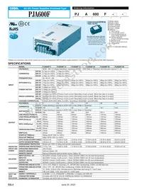 PJA600F-5-W Datasheet Page 8