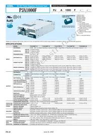 PJA600F-5-W Datasheet Page 10