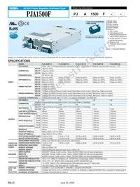 PJA600F-5-W Datasheet Page 12