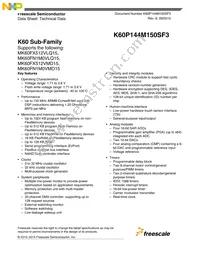 PK61FN1M0VMD15 Datasheet Cover