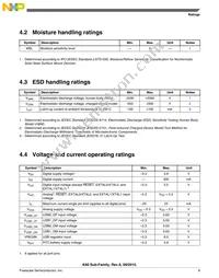 PK61FX512VMD12 Datasheet Page 9