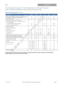 PKX014A0X43-SRZ Datasheet Page 3