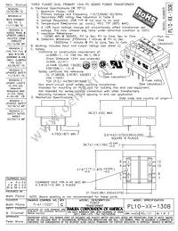 PL10-10-130B Datasheet Cover