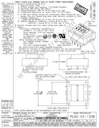 PL30-32-130B Datasheet Cover