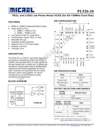 PL520-30DC Datasheet Cover