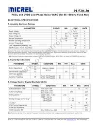 PL520-30DC Datasheet Page 2