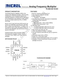 PL565-68QC Datasheet Cover