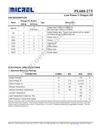 PL600-27TTI Datasheet Page 2
