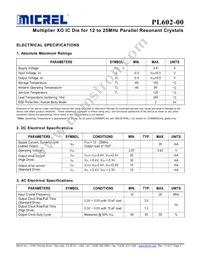 PL602-00DC Datasheet Page 2
