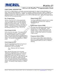 PL611S-27-O48GC Datasheet Page 3
