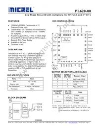 PL620-00DC Datasheet Cover