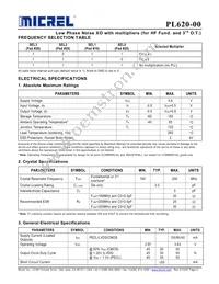 PL620-00DC Datasheet Page 2