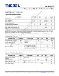 PL620-20DC Datasheet Page 2
