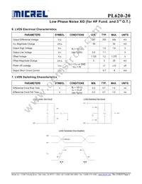 PL620-20DC Datasheet Page 4