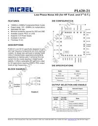 PL620-21DC Datasheet Cover