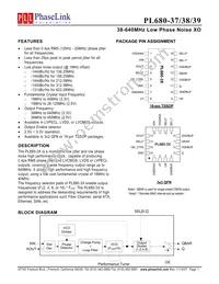 PL680-39QC Datasheet Cover