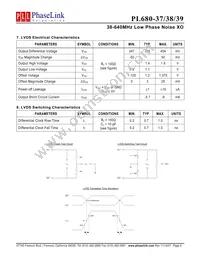 PL680-39QC Datasheet Page 6