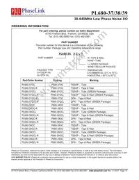 PL680-39QC Datasheet Page 10