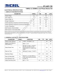 PL685-28DC Datasheet Page 4