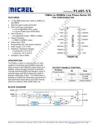 PL685-P8-358OC Datasheet Cover