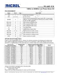 PL685-P8-358OC Datasheet Page 2