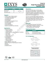 PLA110S Datasheet Cover