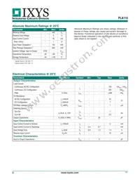 PLA110S Datasheet Page 2