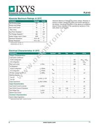 PLA143S Datasheet Page 2