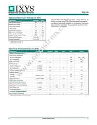 PLA150S Datasheet Page 2