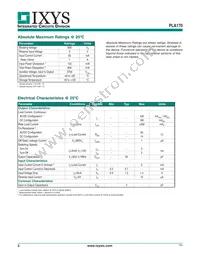PLA170S Datasheet Page 2