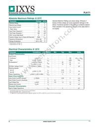PLA171PTR Datasheet Page 2
