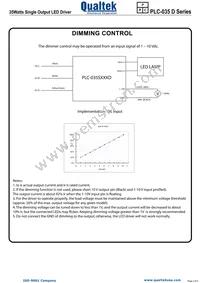 PLC-035S290D Datasheet Page 2