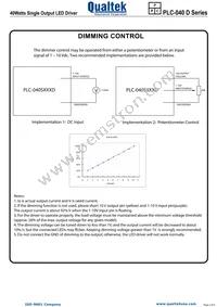 PLC-040S128D Datasheet Page 2