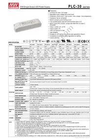 PLC-30-15 Datasheet Cover