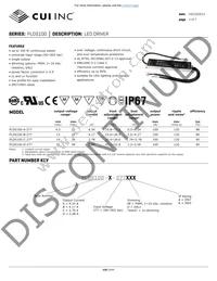 PLDS100-D-277PEB Datasheet Cover