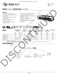 PLDS60-D-277PEB Datasheet Cover