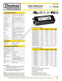 PLED150W-428-C0350 Datasheet Cover