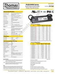 PLED200W-445-C0450 Datasheet Cover