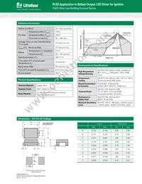 PLED350S Datasheet Page 3