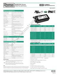 PLED75W-214 Datasheet Cover